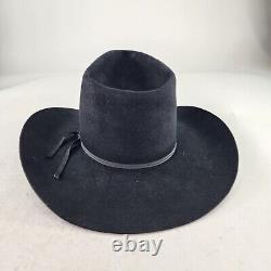 Stetson 4X Beaver VTG Hat Size 7 Black Western Cowboy Hats Sheplers