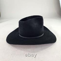 Stetson 4X Beaver VTG Hat Size 7 Black Western Cowboy Hats Sheplers