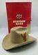 Stetson 4x Xxxx Beige Beaver Felt Men's Cowboy Western Hat Size 7 3/8 With Box