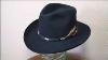 Stetson 4x Beaver Black Fur Felt Western Cowboy Hat