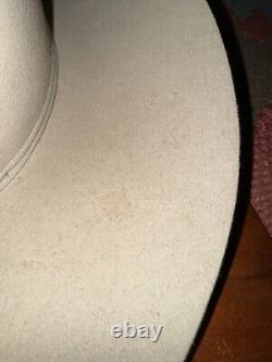 Stetson 4x Beaver F2010 Rancher Cowboy Hat 601 Silver Belly Stains