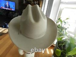 Stetson (4x) Beaver Silverbelly Cowboy Hat Size 7 Rancher/open Road