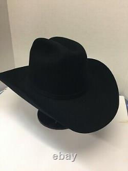 Stetson 500X El Amo Black Felt Hat With Free Hat Brush