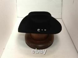 Stetson 6X Adelante Black Felt Hat With Free Hat Brush
