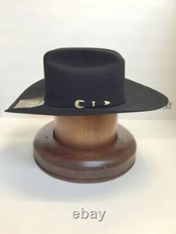 Stetson 6X Palacio Black Felt Hat With Free Hat Brush