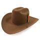 Stetson 6x Rancher Acorn Felt Hat With Free Hat Brush