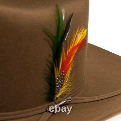 Stetson 6X Rancher Acorn Felt Hat With Free Hat Brush