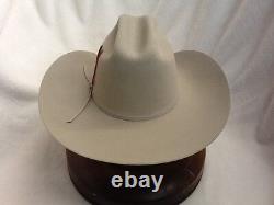 Stetson 6X Rancher Silverbelly Felt Hat With Free Hat Brush