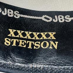 Stetson 6x Range Felt White Cowboy Western Hat Size 7 1/2