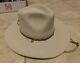 Stetson Billy Kidd Tan Xxxx Cowboy Hat Tan With Chin Strap 7 Long Oval