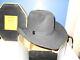Stetson Black 4 Xxxx Beaver Cowboy Hat 7 1/4 With Vintage Dobbs Hat Box