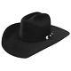 Stetson Corral 4x 100% Buffalo Fur Cattlemans Crease Cowboy Hat 4 Brim Black
