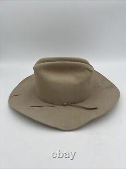 Stetson Cowboy Hat 5X D4 Ranch Size 7 R Western Cowboy Hat 4 Brim SF0575D440