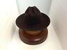 Stetson Cowboy Hat 6x Beaver Felt Chocolate Open Road With Hat Brush Cleaner