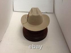 Stetson Cowboy Hat 6X Beaver Fur Silverbelly RANGE With Free Hat Brush