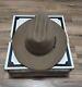 Stetson Cowboy Hat 7 1/8 Light Brown 5x Beaver Western Vintage
