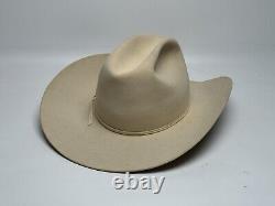 Stetson Cowboy Hat Ranch Tan Size 6 7/8 Western Cowboy Hat 5X