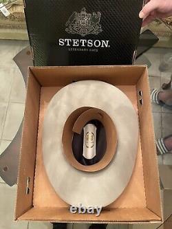 Stetson Cowboy Hat Shasta 10x Size 6 7/8. NEW IN BOX