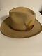 Stetson Cowboy Hat Vintage 5x Beaver 57 7.1/8 1985 James Dean Foundation