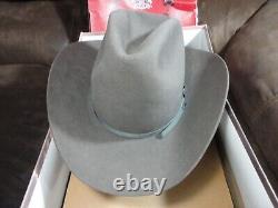 Stetson Cowgirl Cowboy WESTCHESTER IMPERIAL Custom Hat Sz 6 3/4 12X Beaver