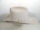 Stetson El Patron Silverbelly 30x Beaver Fur Grey Hat Size 7 3/8 (59) With Case