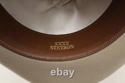 Stetson F2010 Rancher Cowboy Hat 7 1/4 Silver Belly 4X Beaver Western withBox