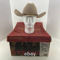 Stetson Hat 61 Silver Belly 7 (56) SF04426140 GRNT-R 4X Beaver 4 Brim withBox