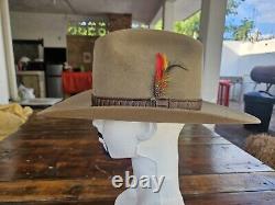 Stetson Heritage John B Stetson 3X Beaver Cowboy Hat Size 7