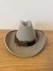 Stetson John B. Silver Belly Pure Wool 4x Beaver Cowboy Hat Vintage 70-80's Read