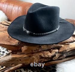 Stetson Kemo Sabe Cowboy Hat -size 7 5/8 Turquoise, 4XXXX Beaver Nr Mint