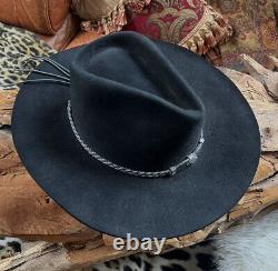 Stetson Kemo Sabe Cowboy Hat -size 7 5/8 Turquoise, 4XXXX Beaver Nr Mint