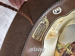 Stetson Kemo Sabe Cowboy Hat size6 3/4 Rutland Chocolate4XXXX Beaver