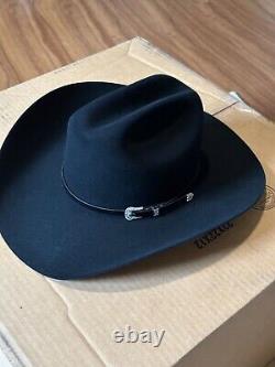 Stetson Lariat Cowboy Hat Size 7 in Black