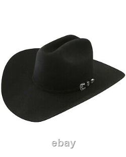 Stetson Men's 6X Skyline Fur Felt Cowboy Hat SFSKYL-754007 Black