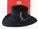 Stetson Mens Black Beaver Fur Felt Norteano Cowboy Hat 4x 6 5/8 53cm