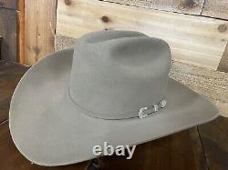 Stetson Mens Cowboy Hat Skyline Sahara 6X Beaver Fur Felt Size 7-1/8