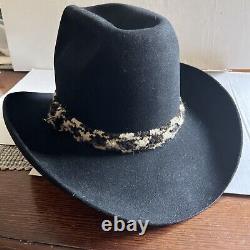 Stetson New 3X Beaver Felt Wool Cowboy Hat