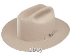 Stetson Open Road 6X Fur Felt Cowboy Hat Silverbelly, Black, Chocolate