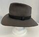 Stetson Open Road Hat 3x Beaver Gray Banded Western Rancher Size 7 3/8 7 1/2