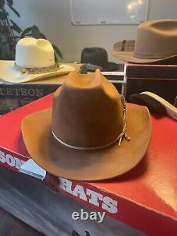 Stetson Open Road Royal Deluxe Saddle Size 7 6X Beaver