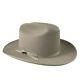 Stetson Open Road Western Cowboy Hat 61 Silver Belly 4x Beaver Sz 7 1/8l With Box