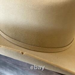 Stetson RANCHER CREAM BEAVER Hat Size 7 3/8 BRIM3.5 Quality 6XB