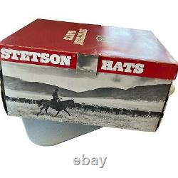 Stetson RANCHER CREAM BEAVER Hat Size 7 3/8 BRIM3.5 Quality 6XB