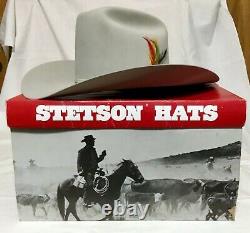 Stetson Rancher 7X Beaver Cowboy Hat Size 7 1/4 Not worn, excellent condition