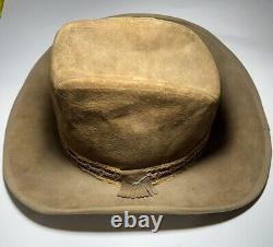 Stetson Rancher Cowboy Hat 7 ¼ Beaver with JBS Pin