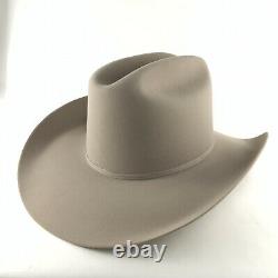 Stetson Rancher Silverbelly 4X Beaver Size 7 5/8 Felt Western Hat with Box
