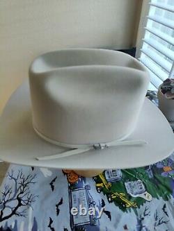 Stetson Range 5X Vintage Hat Size 7 1/4 Mist Grey