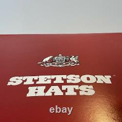 Stetson Revenger 4X Beaver Cowboy Western Hat, Black, 7-5/8, Vintage, F2080