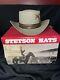 Stetson Revenger Western Cowboy Hat Color Taupe 7 1/8 4x Beaver Vintage Box