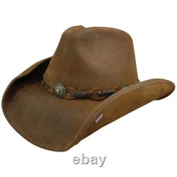 Stetson Roxbury Shapeable Leather Cowboy Western Hat